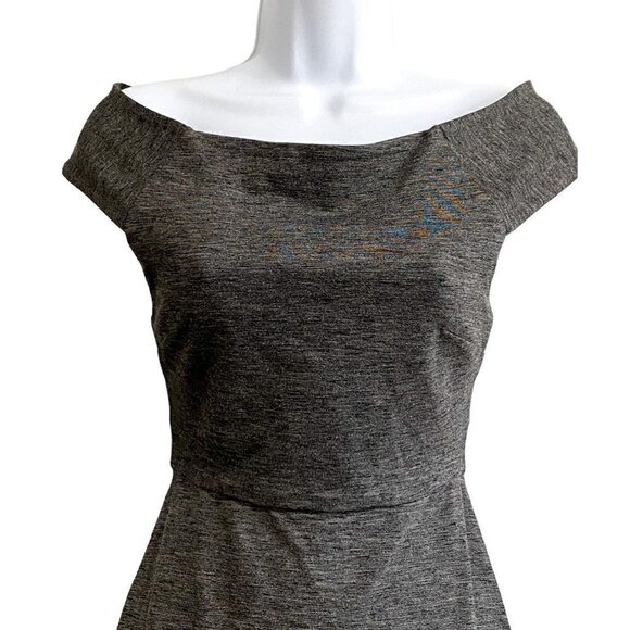 Aritzia Talula Varndell Gray Dress,size XS, Criss Cross Back - Picture 5 of 10